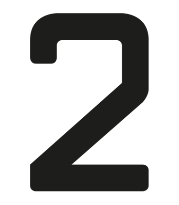 Numéro adhésif insignia 380mm