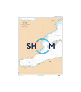Carte SHOM 7015L - De Gibraltar Aux Iles Baléares