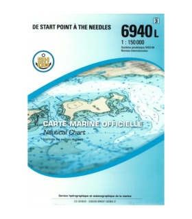 Carte SHOM 6940L - De Start Point À The Needles - DST Au Large Des Casquets