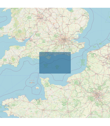 Carte SHOM 6968L - De Anvil Point À Beachy Head