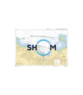 Carte SHOM 7086L - Rade De Cherbourg