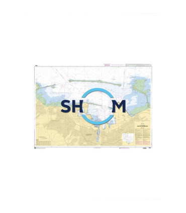 Carte SHOM 7086L - Rade De Cherbourg