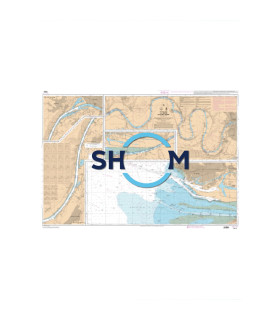Carte SHOM 7419L - La Seine - Du Havre À Rouen