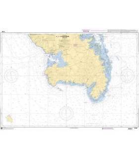 Carte SHOM 6738L - La Martinique - Partie Sud
