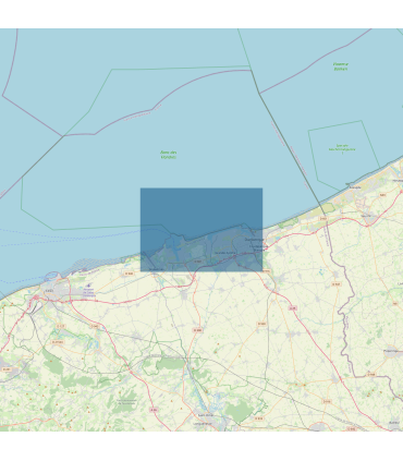 Carte SHOM 7057L - Port De Dunkerque