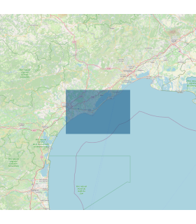 Carte SHOM 7054L - De L’Embouchure De L’Aude À Sète