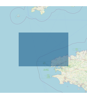 Carte SHOM 6680L - De L’Ile D’Ouessant À L’Ile De Batz