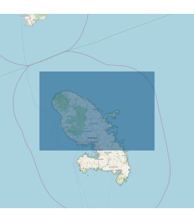 Carte SHOM 7041L - Martinique Nord