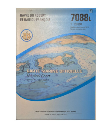 Carte SHOM 7088L - Havre Du Robert Et Baie Du François
