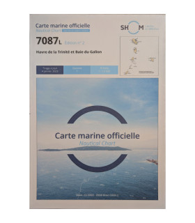Carte SHOM 7087L - Havre De La Trinité Et Baie Du Galion