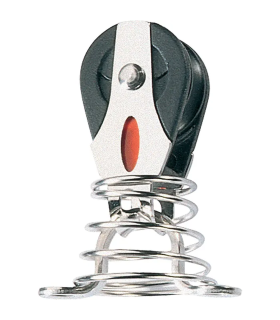 Poulie simple sur ressort 20mm