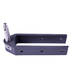Aiguillot safran Ø10mm 6 trous 25mm