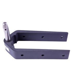 Aiguillot safran Ø8mm 6 trous 38mm