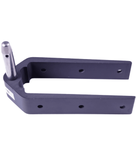 Aiguillot safran Ø10mm 6 trous 38mm