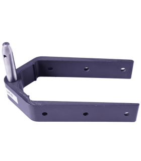 Aiguillot safran Ø10mm 6 trous 54mm