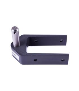 Aiguillot safran Ø8mm 4 trous 32mm
