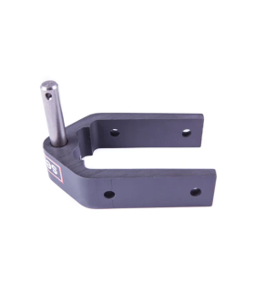 Aiguillot safran Ø8mm 4 trous 38mm