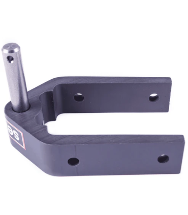 Aiguillot safran Ø10mm 4 trous 38mm