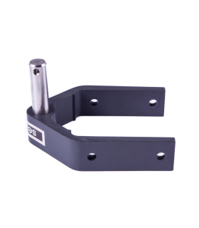Aiguillot safran Ø8mm 4 trous 54mm