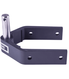 Aiguillot safran Ø10mm 4 trous 54mm