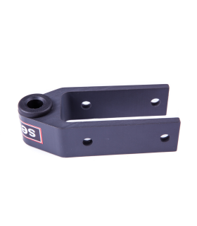 Fémelot safran Ø8mm 4 trous 25mm bagué
