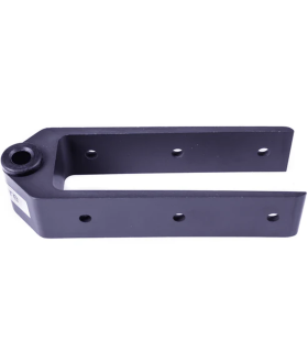 Fémelot safran Ø8mm 6 trous 32mm bagué