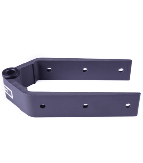 Fémelot safran Ø8mm 6 trous 54mm bagué