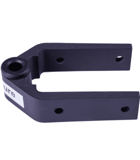 Fémelot safran Ø10mm 4 trous 54mm bagué