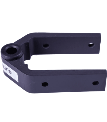 Fémelot safran Ø10mm 4 trous 54mm bagué