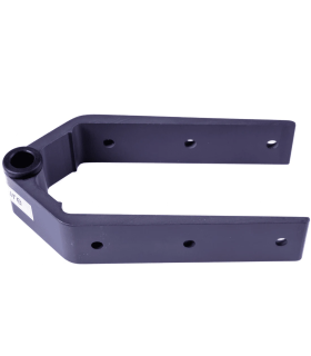 Fémelot safran Ø10mm 6 trous 54mm bagué