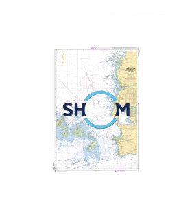 Carte SHOM 7122L - De La Pointe De Saint-Mathieu Au Phare Du Four - Chenal Du Four