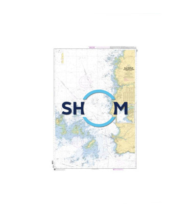 Carte SHOM 7122L - De La Pointe De Saint-Mathieu Au Phare Du Four - Chenal Du Four