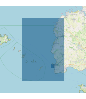 Carte SHOM 7122L - De La Pointe De Saint-Mathieu Au Phare Du Four - Chenal Du Four