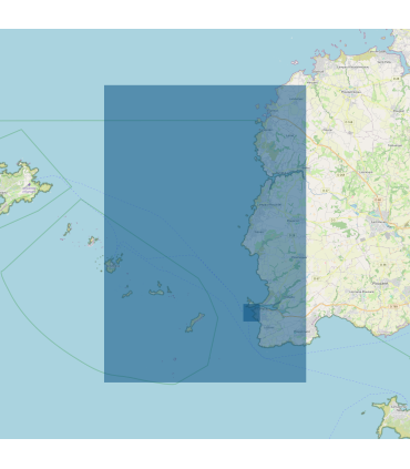 Carte SHOM 7122L - De La Pointe De Saint-Mathieu Au Phare Du Four - Chenal Du Four