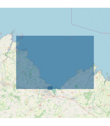 Carte SHOM 7154L - De L’Île De Bréhat Au Cap Fréhel - Baie de Saint-Brieuc