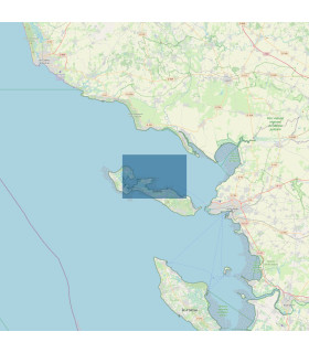 Carte SHOM 7412L - Île De Ré - Du Fier D’Ars À La Flotte