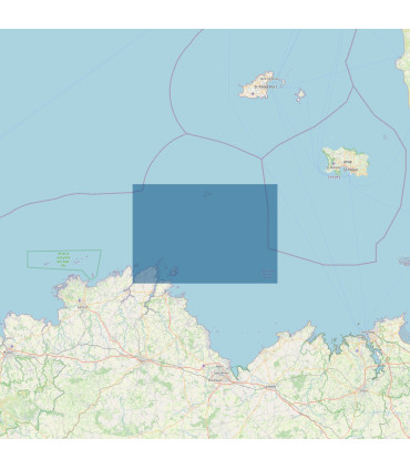 Carte SHOM 7153L - De L’Île De Bréhat Au Plateau Des Roches Douvres