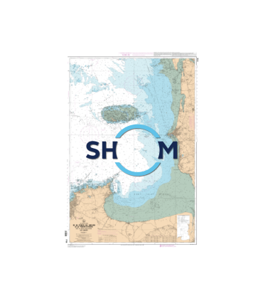 Carte SHOM 7156L - De la Pointe du Grouin à la Pointe d'Agon - Baie du Mont-Saint-Michel & Iles Chausey