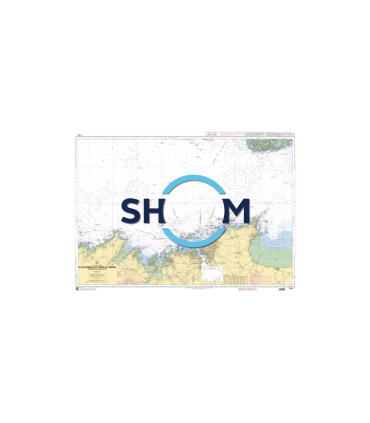 Carte SHOM 7155L - Du Cap Fréhel à la Pointe du Grouin – Approches de Saint-Malo