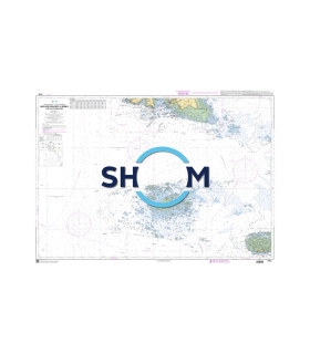 Carte SHOM 7161L - Des îles Chausey à Jersey – Plateau des Minquiers