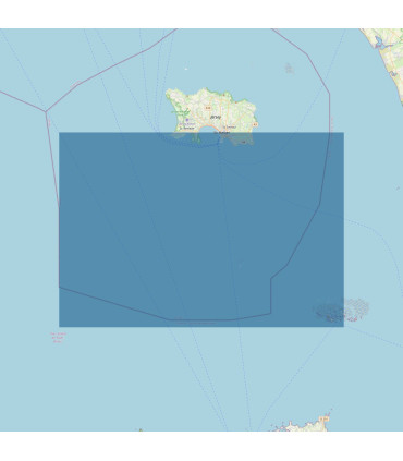Carte SHOM 7161L - Des îles Chausey à Jersey – Plateau des Minquiers