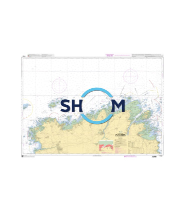 Carte SHOM 7152L - De l'Île Grande à l'Île de Bréhat