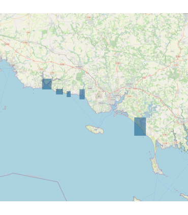 Carte SHOM 7138L - Ports Et Mouillages En Bretagne Sud