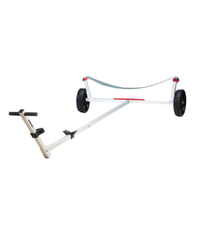 Chariot mise à l'eau alu Topaz roue anti-crevaison Flex