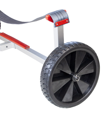 Chariot mise à l'eau alu Topaz roue anti-crevaison Flex