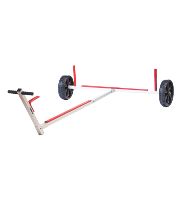 Chariot mise à l'eau alu Topper roue anti-crevaison Flex