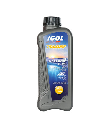 Huile minérale pour moteurs 2 temps PROSURF 2T HORS-BORD TC-W3