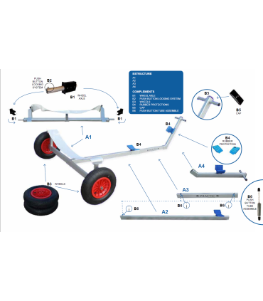 E-Structure Timon partie A-2 111cm // Europe