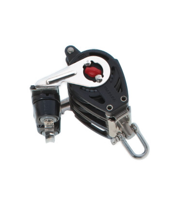 Poulie winch 57mm triple ringot taquet