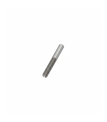 Axe inox fileté Ø6mm pour embout de tangon